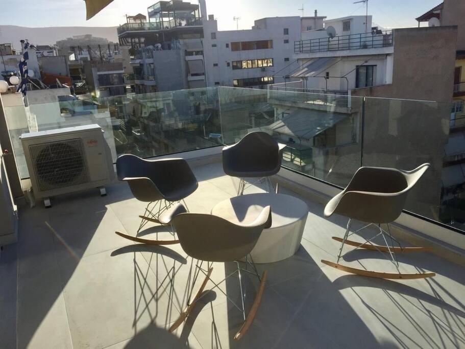 Fab New Flat In Central Athens W/ Acropolis Views Eksteriør bilde