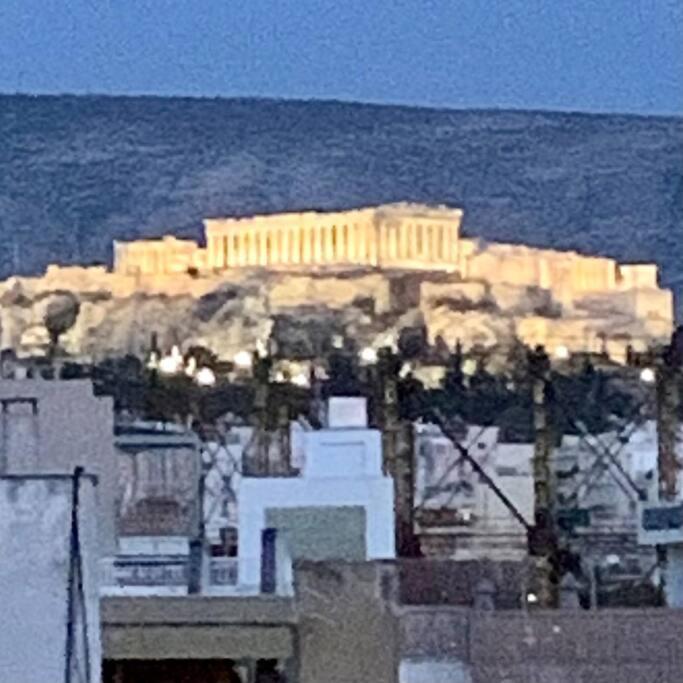 Fab New Flat In Central Athens W/ Acropolis Views Eksteriør bilde