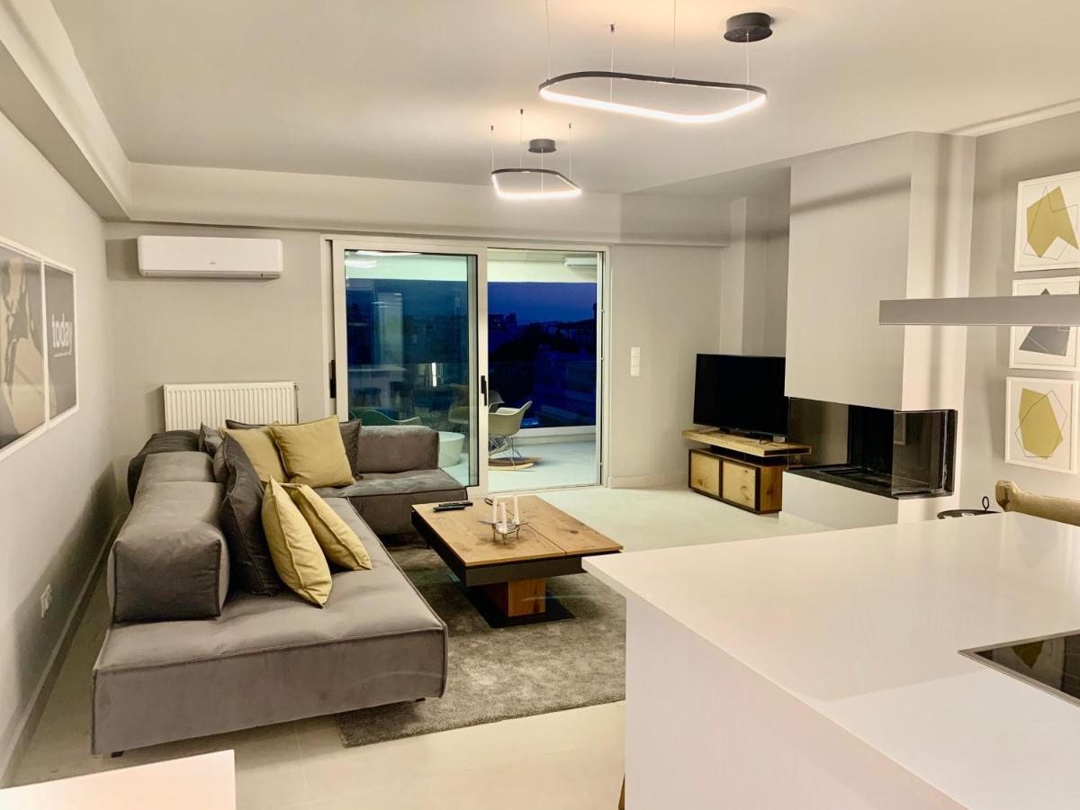 Fab New Flat In Central Athens W/ Acropolis Views Eksteriør bilde